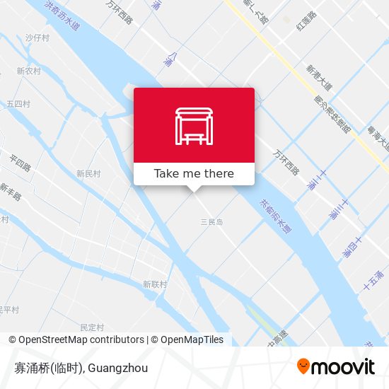 寡涌桥(临时) map