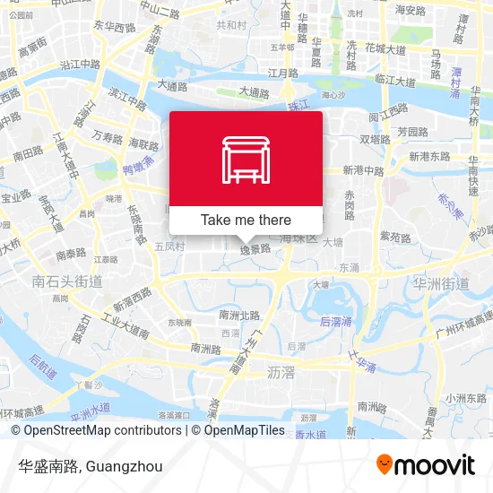 华盛南路 map
