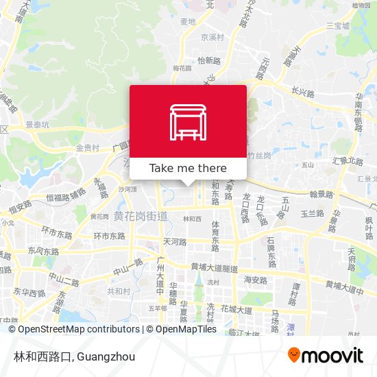 林和西路口 map
