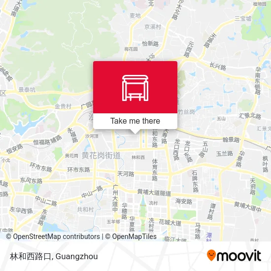 林和西路口 map