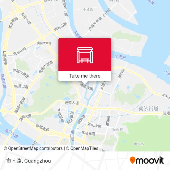市南路 map
