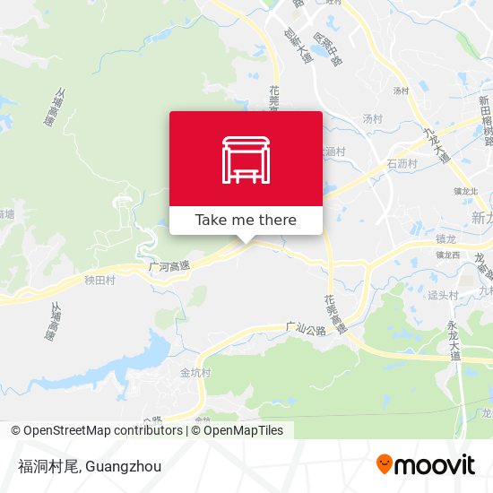 福洞村尾 map