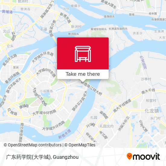 广东药学院(大学城) map