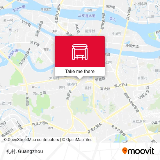 礼村 map