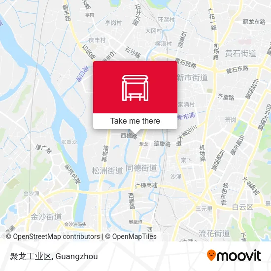 聚龙工业区 map