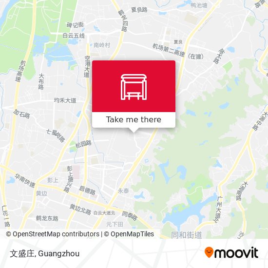 文盛庄 map