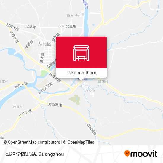 城建学院总站 map