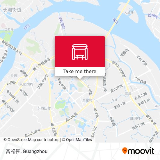 富裕围 map