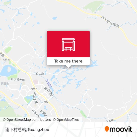 迳下村总站 map