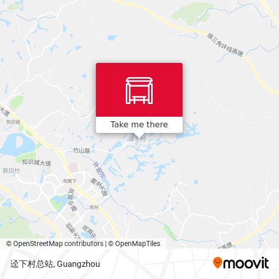 迳下村总站 map