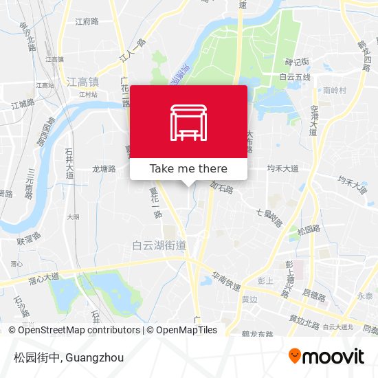 松园街中 map