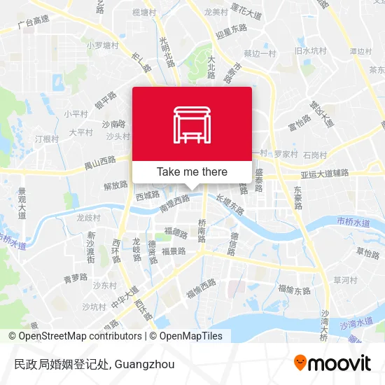 民政局婚姻登记处 map