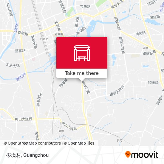 岑境村 map