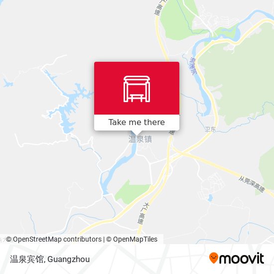 温泉宾馆 map
