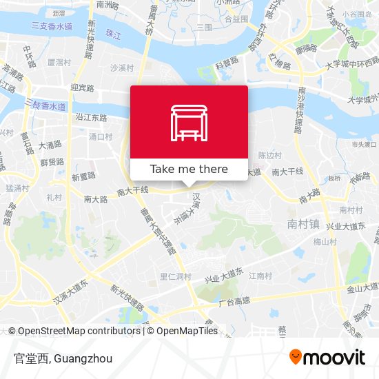 官堂西 map
