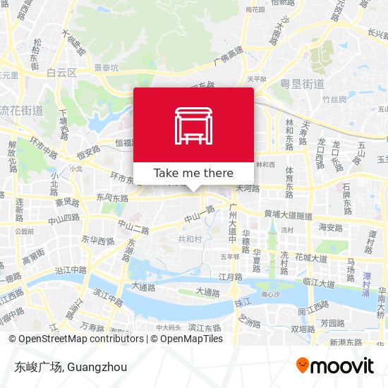 东峻广场 map