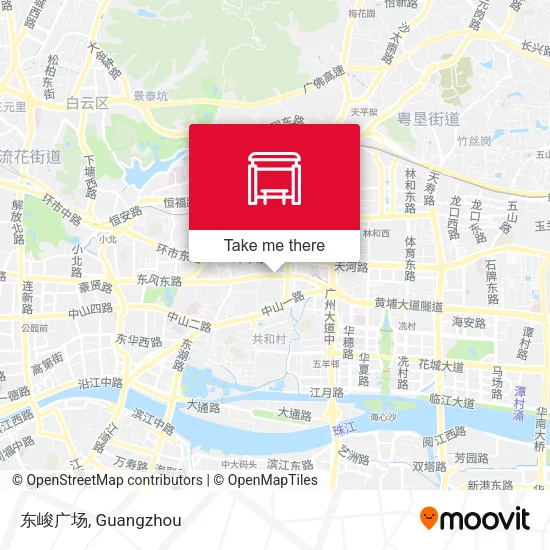东峻广场 map