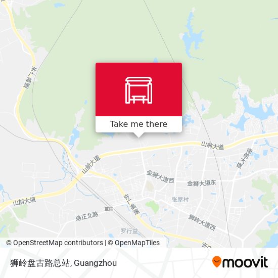 狮岭盘古路总站 map