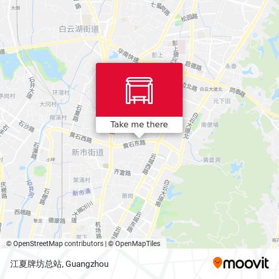 江夏牌坊总站 map
