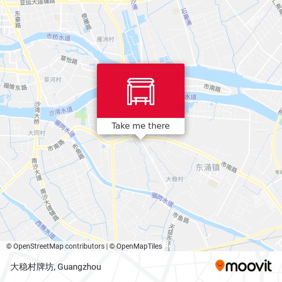 大稳村牌坊 map