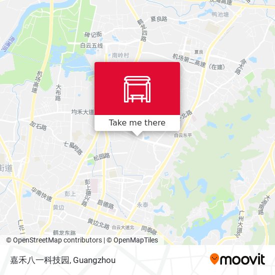 嘉禾八一科技园 map