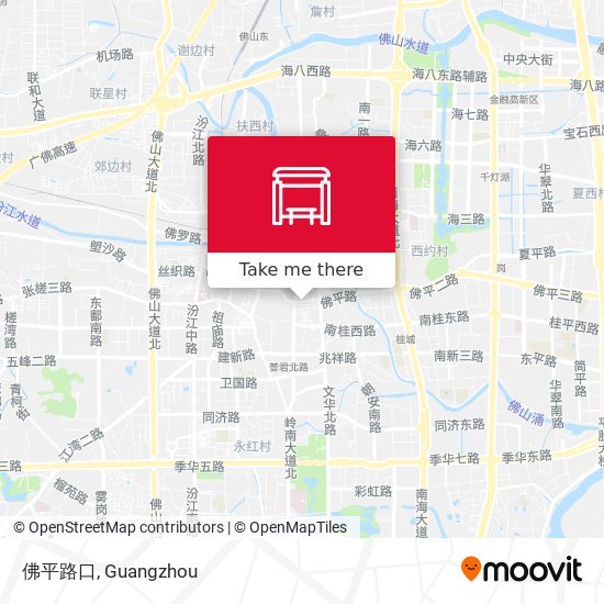 佛平路口 map