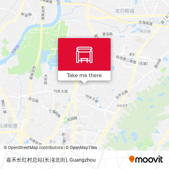 嘉禾长红村总站(长湴北街) map