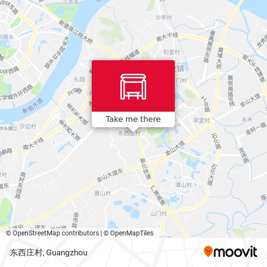 东西庄村 map