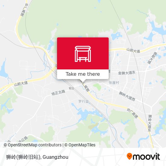 狮岭(狮岭旧站) map