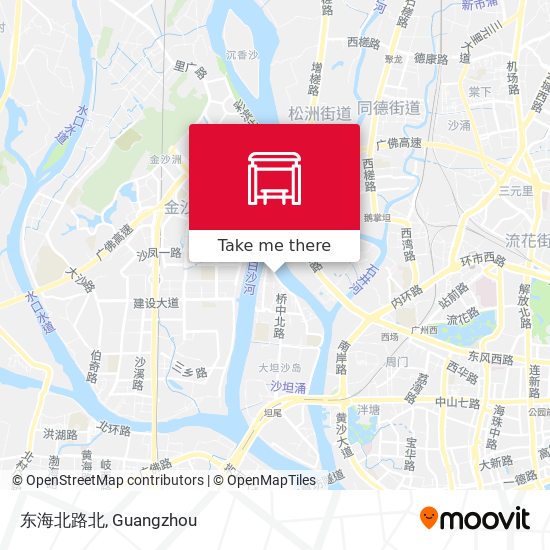 东海北路北 map