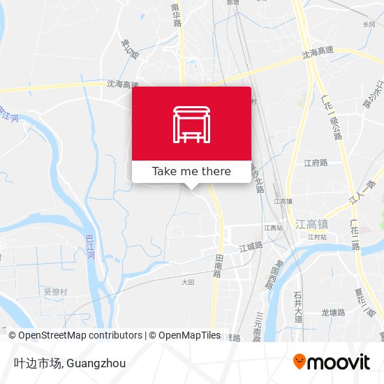 叶边市场 map