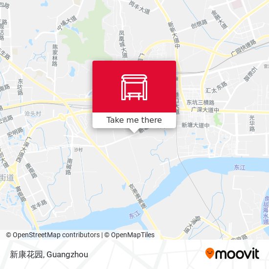 新康花园 map