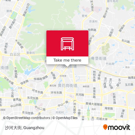 沙河大街 map
