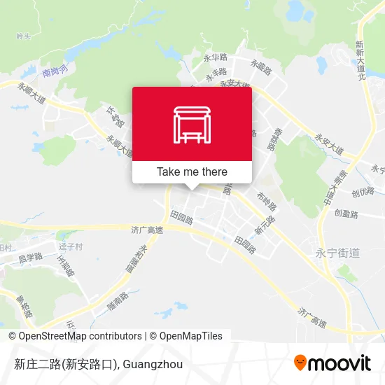 新庄二路(新安路口) map