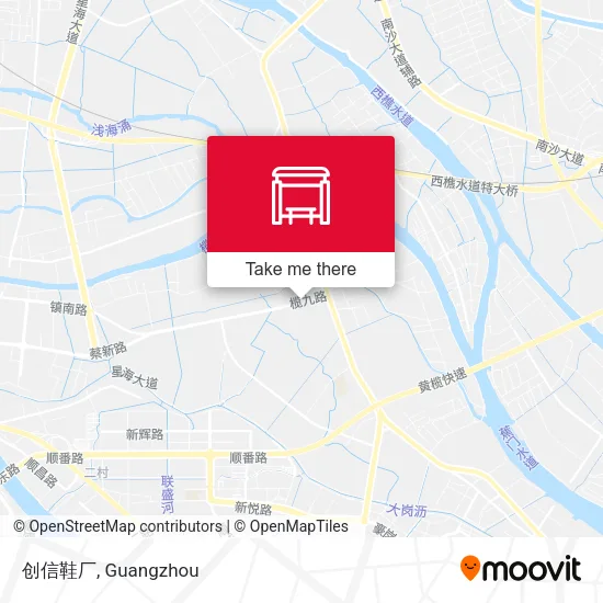 创信鞋厂 map