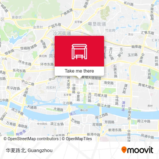 华夏路北 map