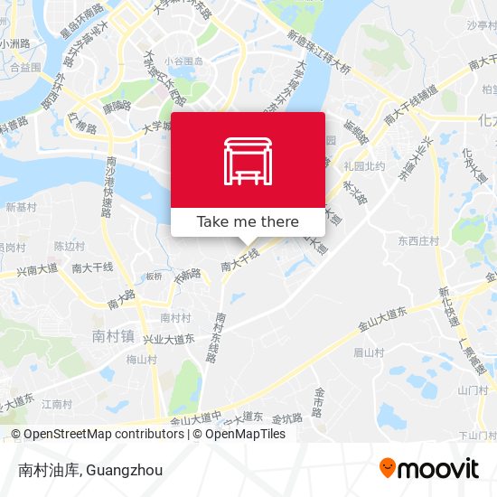 南村油库 map