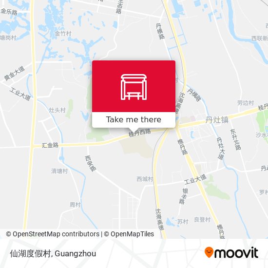 仙湖度假村 map