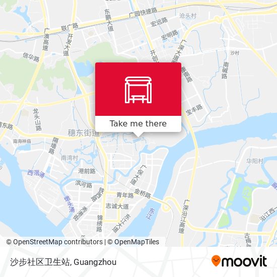 沙步社区卫生站 map