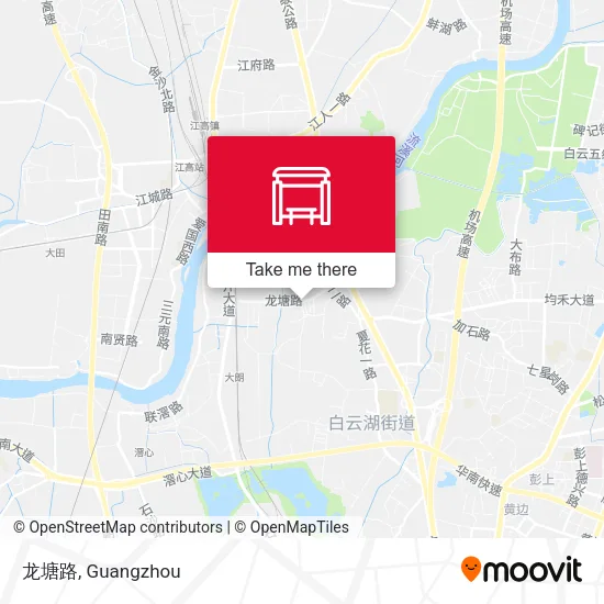 龙塘路 map