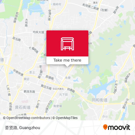 荟贤路 map