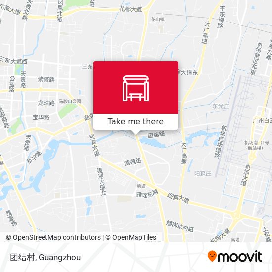 团结村 map