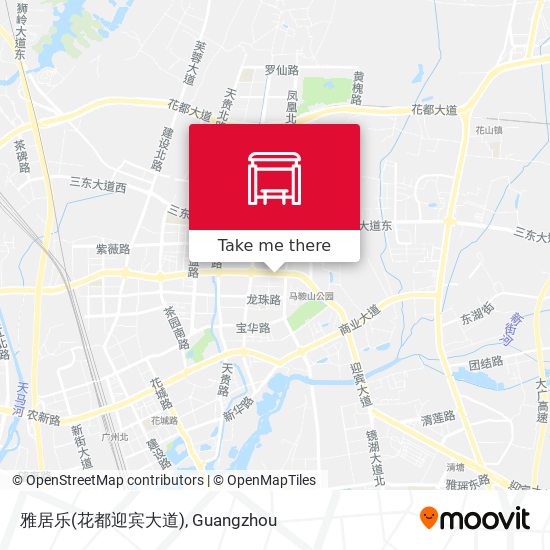 雅居乐(花都迎宾大道) map