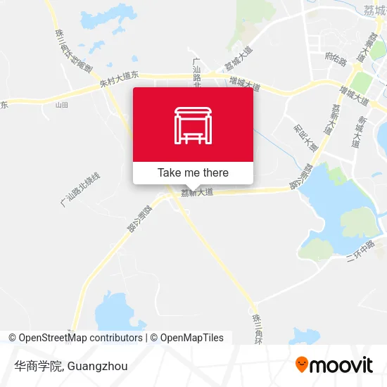 华商学院 map