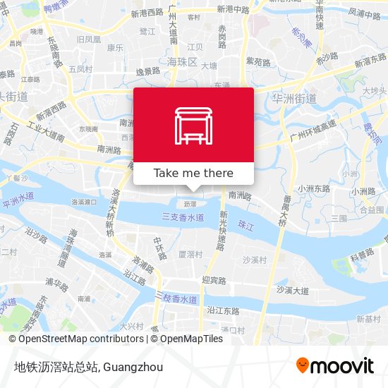地铁沥滘站总站 map