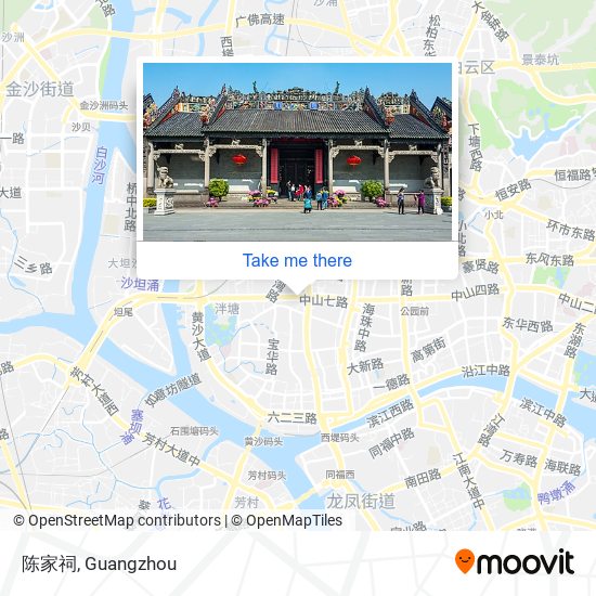 陈家祠 map