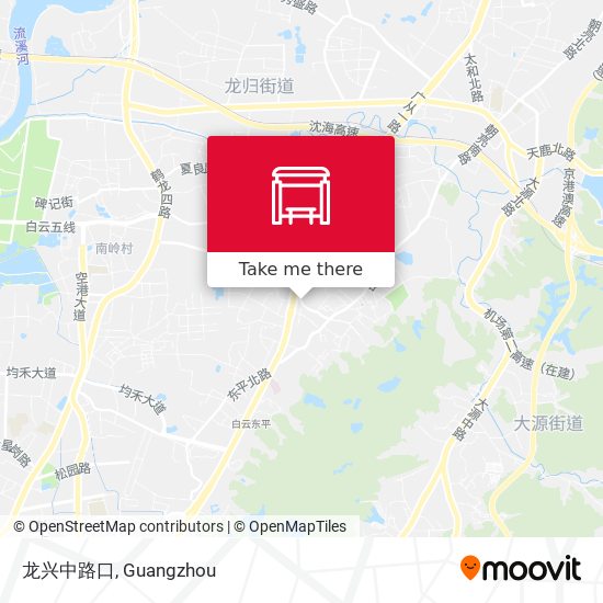 龙兴中路口 map