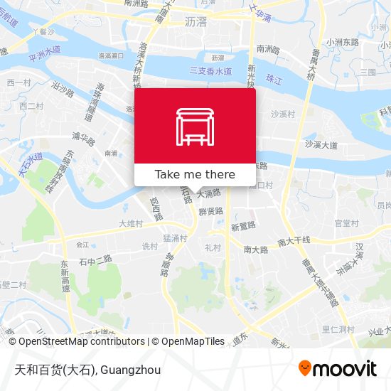 天和百货(大石) map
