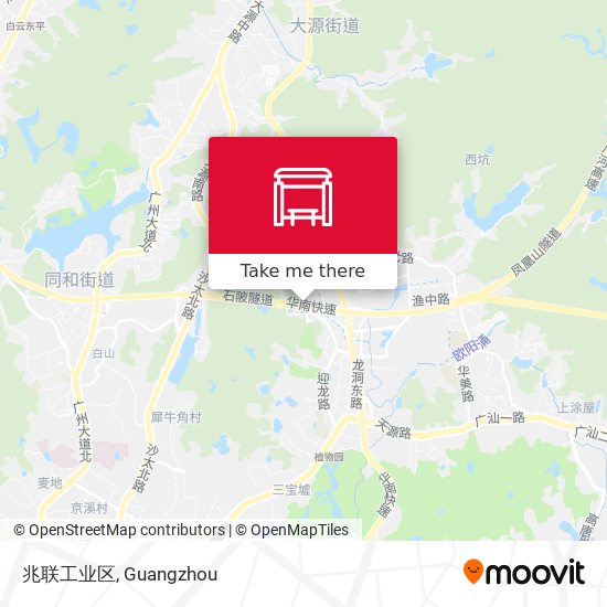 兆联工业区 map