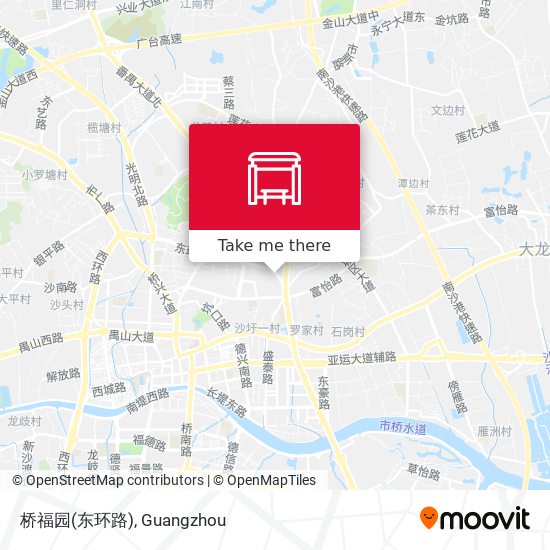 桥福园(东环路) map